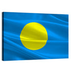 Flag of Palau Wall Art