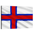 Faroe Islands Flag Wall Art