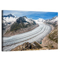 Aletsch Glacier Valley Wall Art