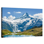 Schreckhorn Over Bachalpsee Wall Art