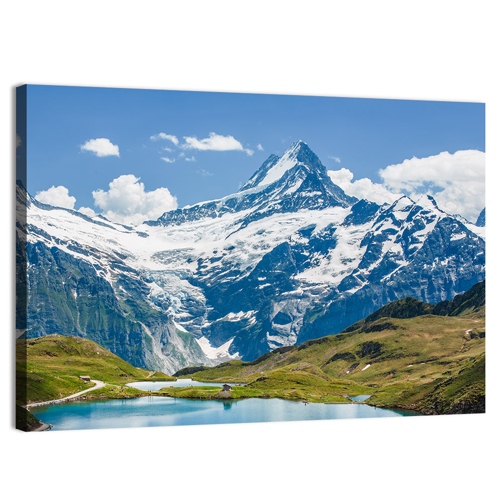 Schreckhorn Over Bachalpsee Wall Art