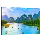 Li River at Yangshuo, Guilin Wall Art