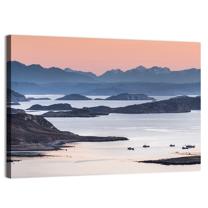 Summer Isles at Althandhu Wall Art as a canvas print