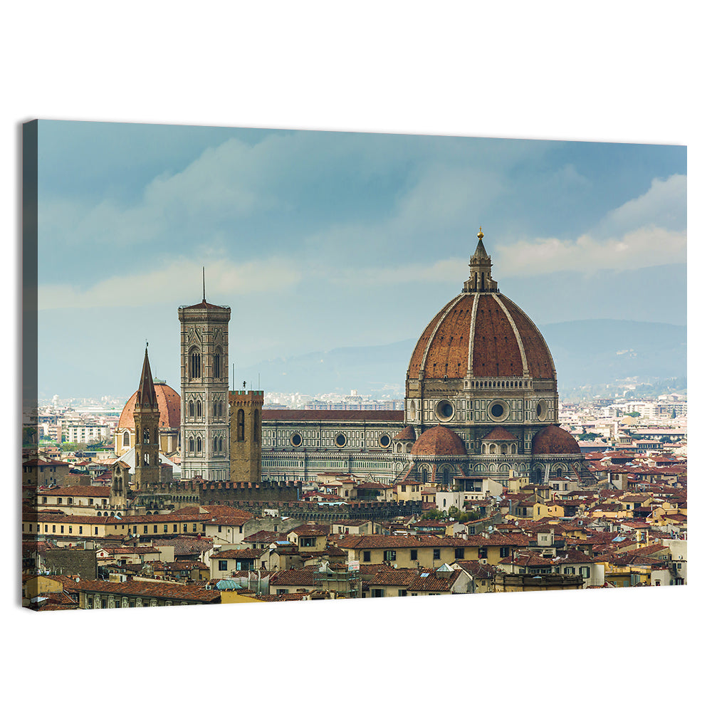 Florence Cathedral Dome and Bell Tower Wall Art
