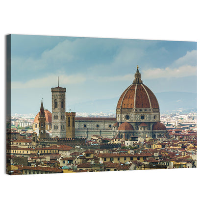 Florence Cathedral Dome and Bell Tower Wall Art