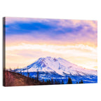Sunset Over Mount Shesta Wall Art