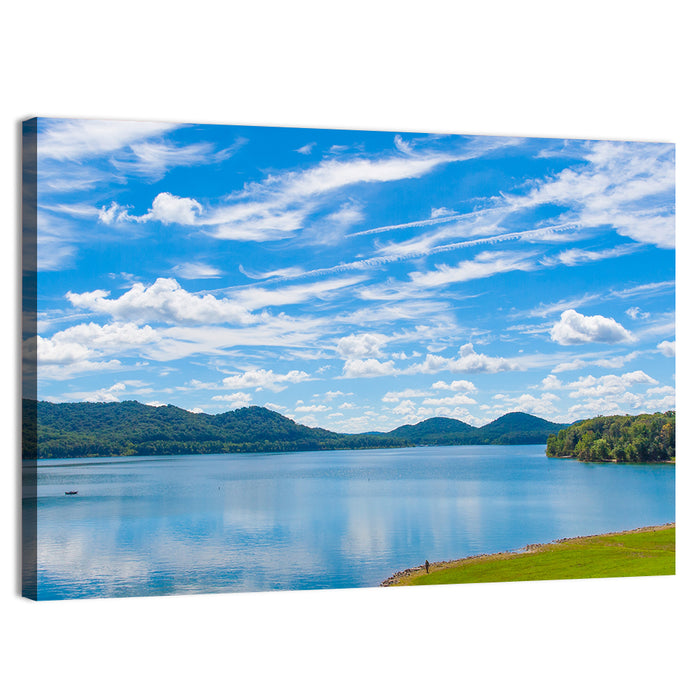 Cave Run Lake, Kentucky Wall Art as a canvas print