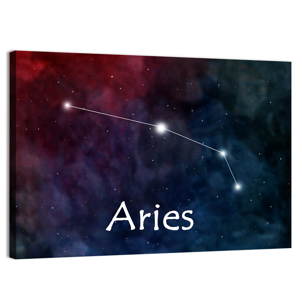 Aries Constellation Nebula Wall Art