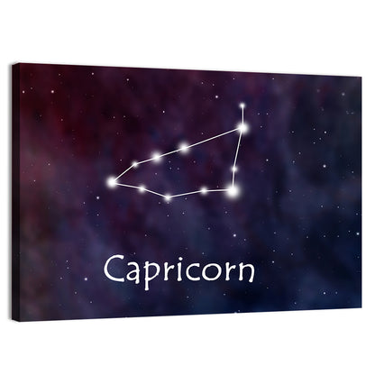 Capricorn Constellation Wall Art