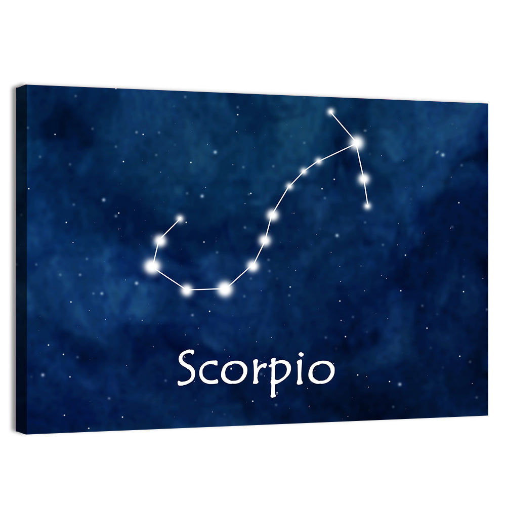 Scorpio Constellation Wall Art