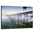 New River Gorge Bridge at Dusk Wall Art