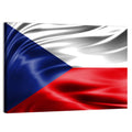 Czech Republic Flag Wall Art