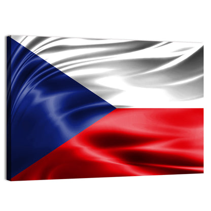 Flag Of The Czech Republic Wall Art