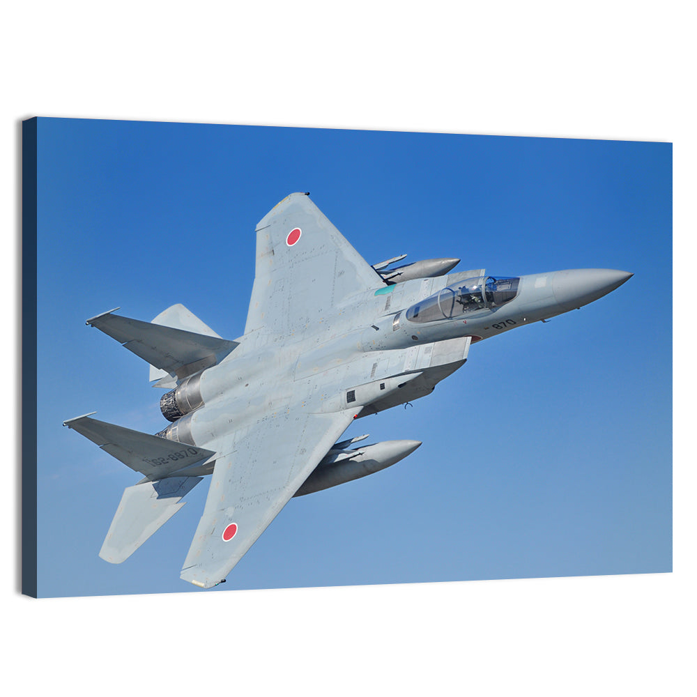 Jasdf F-15 Eagle Fighter Wall Art