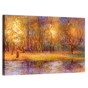 Fallen Leaves Artwork Wall Art