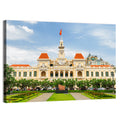 Ho Chi Minh City People's Committee Building Wall Art