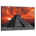 El Castillo Chichen Itza Wall Art