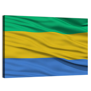 Flag Of Gabon Wall Art