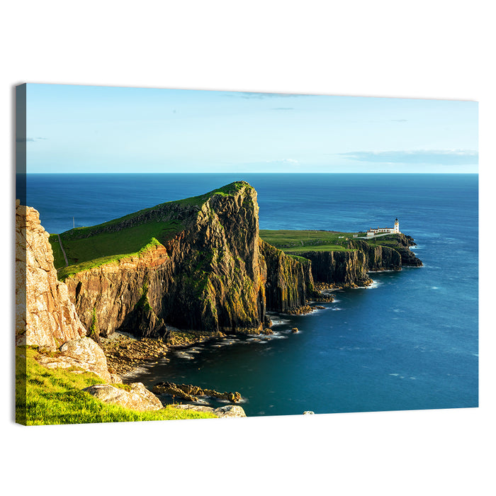 Neist Point Lighthouse, Scotland Wall Art as a canvas print