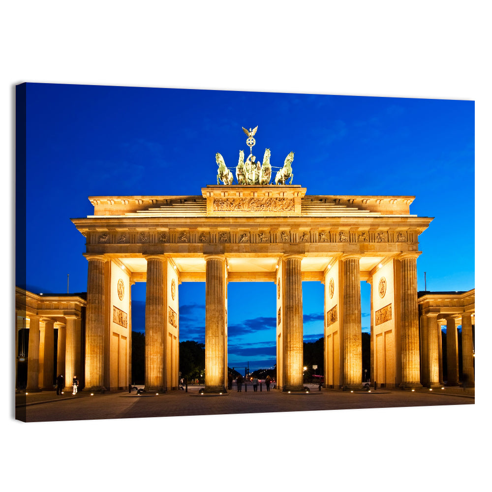 Brandenburg Gate at Dusk Wall Art