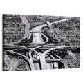 Monochrome La Airport Interchange Wall Art