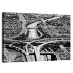 Monochrome La Airport Interchange Wall Art