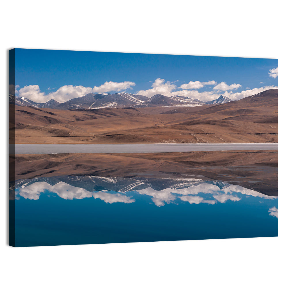 Tso Moriri Reflection, Leh Ladakh Wall Art, canvas print, landscape