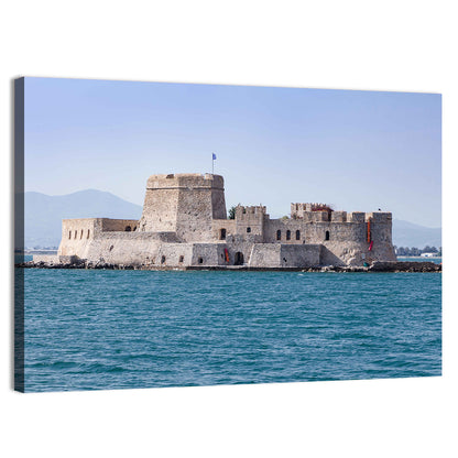 Bourtzi Castle at Sea, Nafplio Wall Art