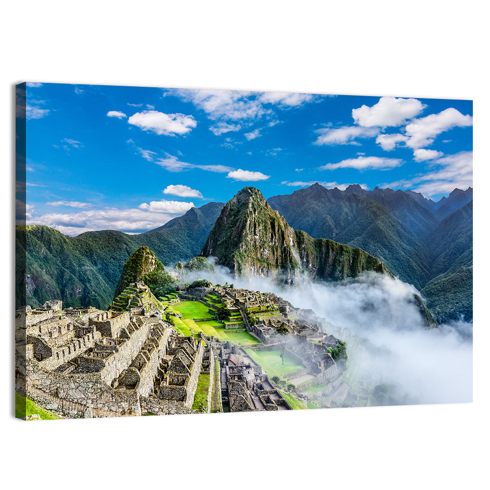 Machu Picchu Among Mountain Clouds Wall Art