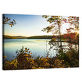 Lake Scranton Autumn Sunset Wall Art
