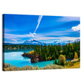 Abraham Lake Shoreline Wall Art