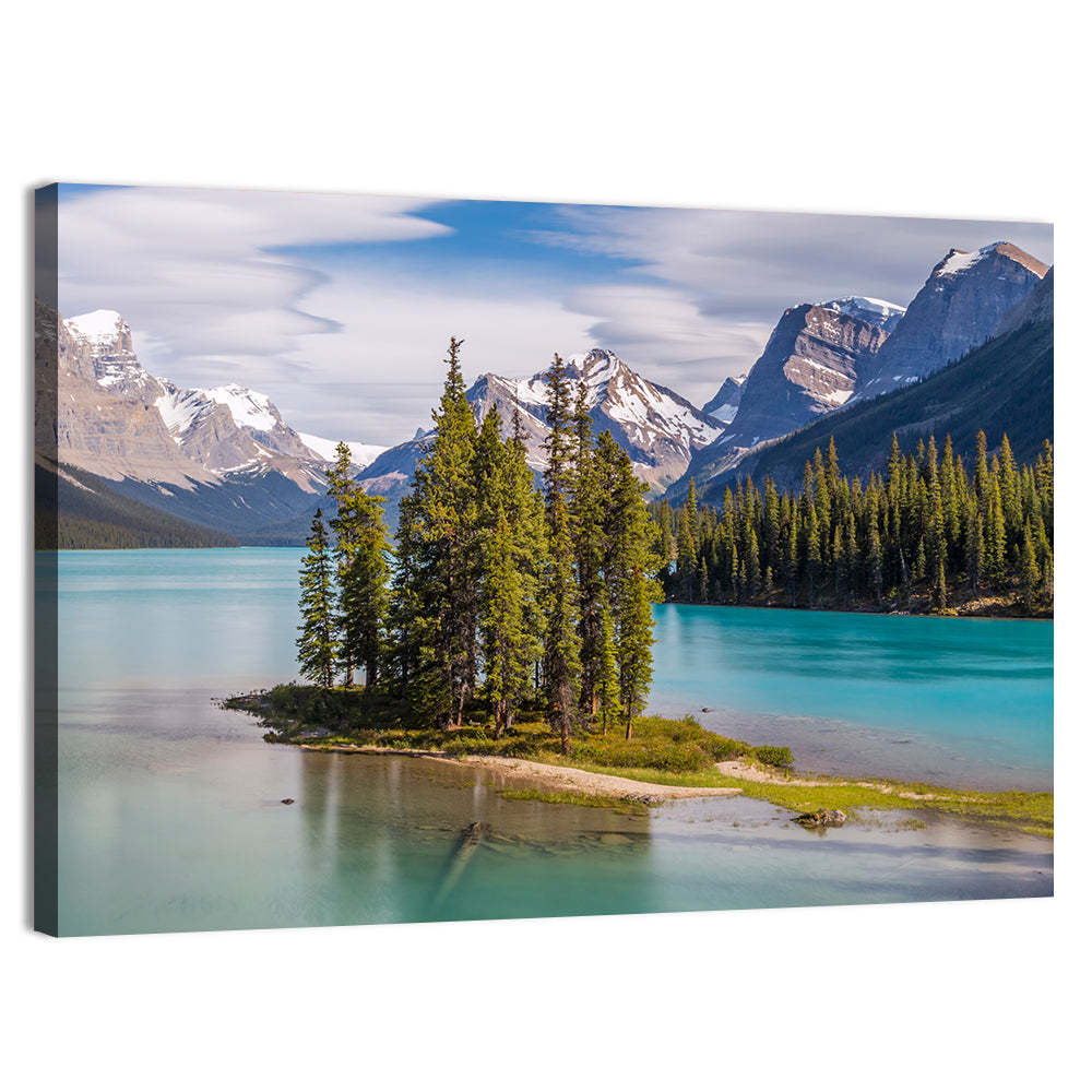 Spirit Island at Maligne Lake Wall Art