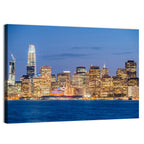 San Francisco Skyline at Twilight Wall Art
