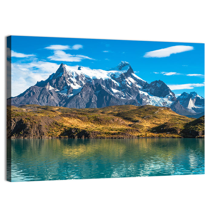 Peaks of Torres Del Paine Wall Art as a canvas print