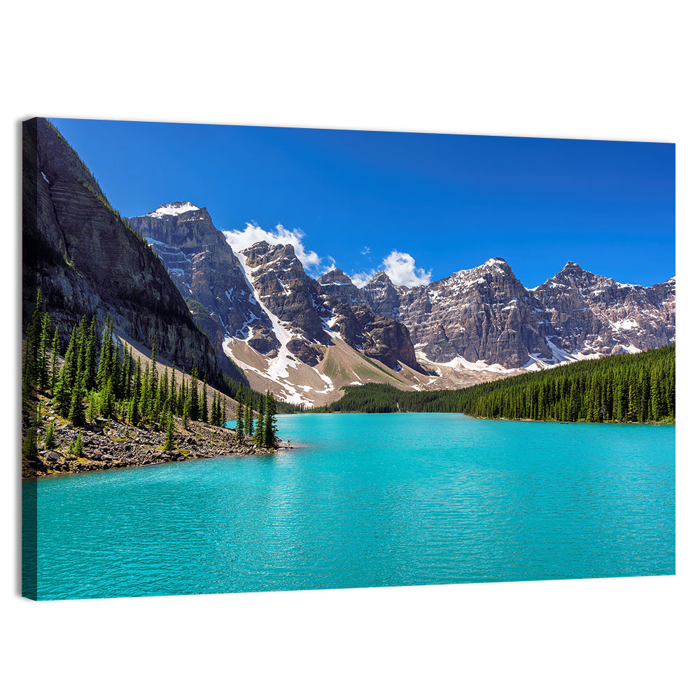 Turquoise Moraine Lake, Banff Wall Art