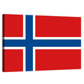 Norwegian Flag Graphic Wall Art
