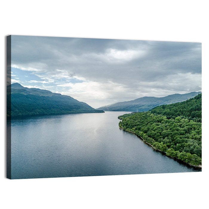 Bonnie Banks of Loch Lomond Wall Art as a canvas print