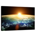 Earth at Sunrise from Orbit Wall Art