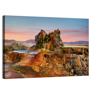 Fly Gyser In Nevada Wall Art