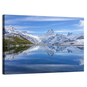 Scenic Mountain Lake Switzerland Wall Art