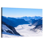 Aletsch Glacier Swiss Alps Wall Art