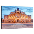 Semperoper Dresden at Twilight Wall Art