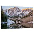 Maroon Bells Reflected on Maroon Lake Wall Art