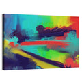Vibrant Abstract Color Study Wall Art