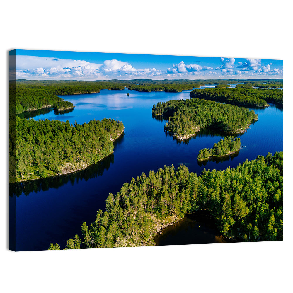 Blue Lakes and Green Forests, Finland Wall Art