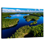 Blue Lakes and Green Forests, Finland Wall Art