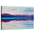 Lake Laberge Dusk Reflection Wall Art
