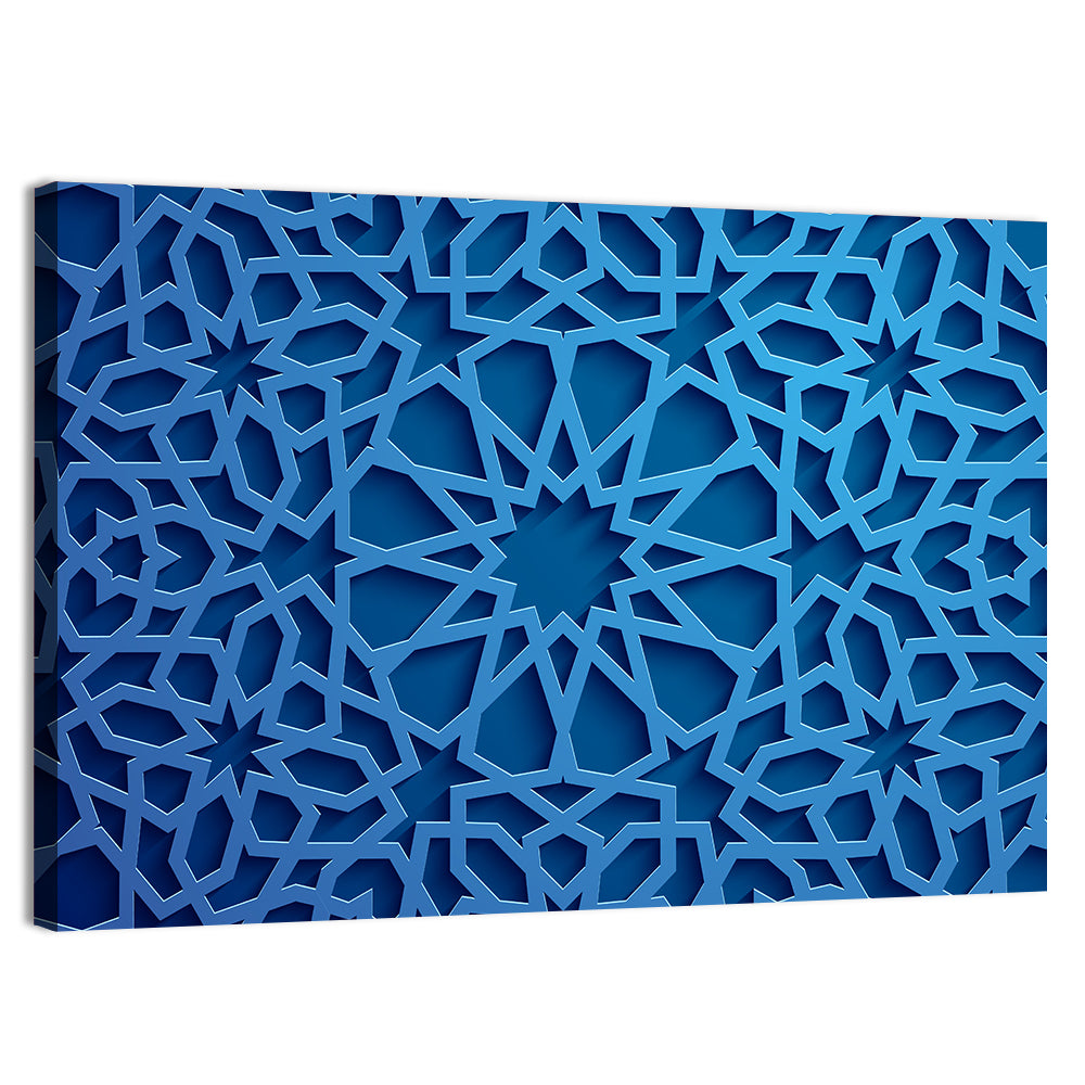 Islamic Geometric Tile Ornament Wall Art