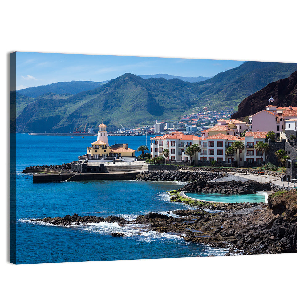 Quinta Do Lorde Village Wall Art, canvas print, landscape