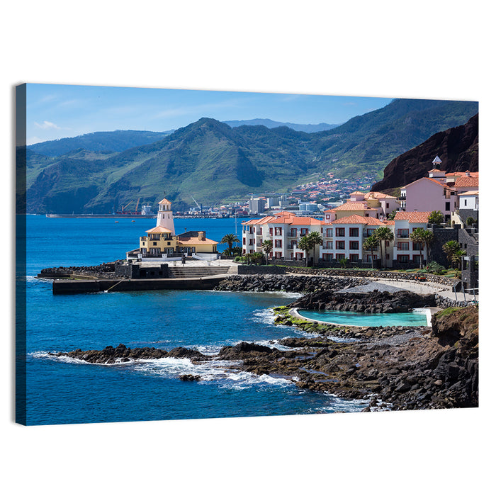 Quinta Do Lorde Village Wall Art as a canvas print